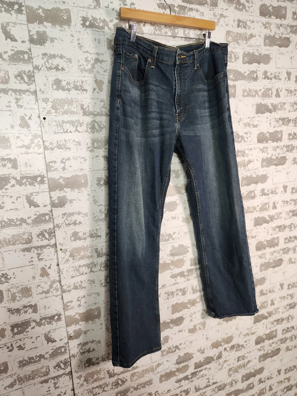 Signature by Levi Strauss Dark Blue Chinos